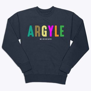 Argyle Missouri Color Pop Premium Crewneck Sweatshirt