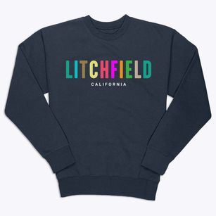 Litchfield California Color Pop Premium Crewneck Sweatshirt