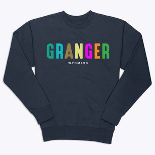 Granger Wyoming Color Pop Premium Crewneck Sweatshirt