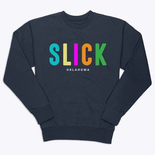 Slick Oklahoma Color Pop Premium Crewneck Sweatshirt