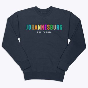 Johannesburg California Color Pop Premium Crewneck Sweatshirt