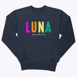 Luna New Mexico Color Pop Premium Crewneck Sweatshirt
