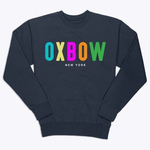 Oxbow New York Color Pop Premium Crewneck Sweatshirt