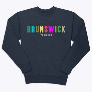 Brunswick Vermont Color Pop Premium Crewneck Sweatshirt
