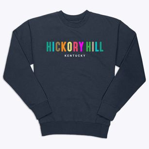 Hickory Hill Kentucky Color Pop Premium Crewneck Sweatshirt