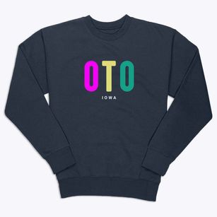 Oto Iowa Color Pop Premium Crewneck Sweatshirt