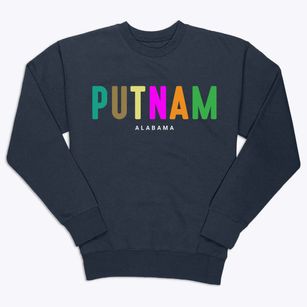 Putnam Alabama Color Pop Premium Crewneck Sweatshirt