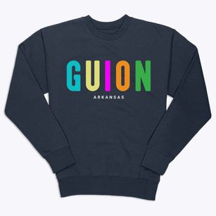 Guion Arkansas Color Pop Premium Crewneck Sweatshirt