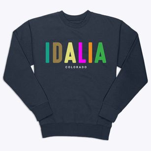 Idalia Colorado Color Pop Premium Crewneck Sweatshirt