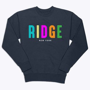 Ridge New York Color Pop Premium Crewneck Sweatshirt