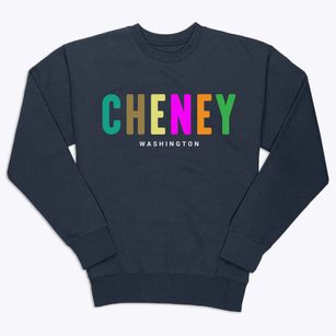 Cheney Washington Color Pop Premium Crewneck Sweatshirt