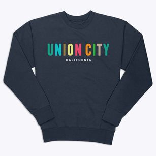 Union City California Color Pop Premium Crewneck Sweatshirt