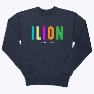 Ilion New York Color Pop Premium Crewneck Sweatshirt