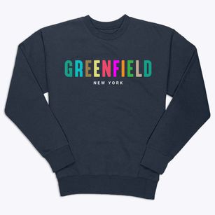 Greenfield New York Color Pop Premium Crewneck Sweatshirt