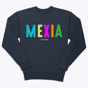 Mexia Texas Color Pop Premium Crewneck Sweatshirt