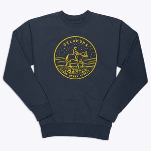  Oklahoma Icon Premium Crewneck Sweatshirt