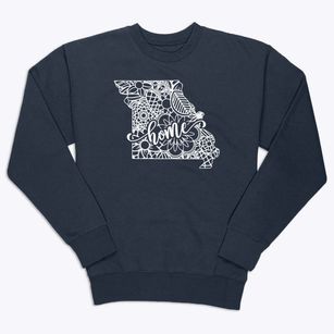  Missouri Mandala Premium Crewneck Sweatshirt