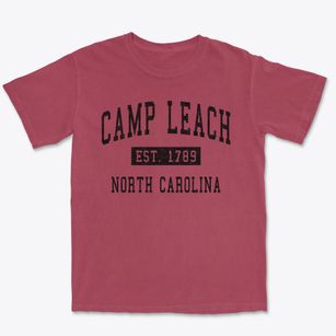 Camp Leach North Carolina Classic Established Premium Heavyweight T-shirt