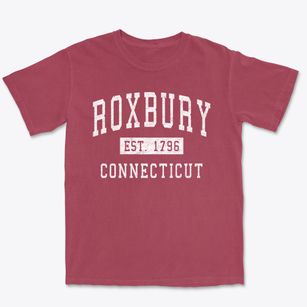 Roxbury Connecticut Classic Established Premium Heavyweight T-shirt