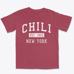 Chili New York Classic Established Premium Heavyweight T-shirt