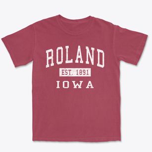Roland Iowa Classic Established Premium Heavyweight T-shirt