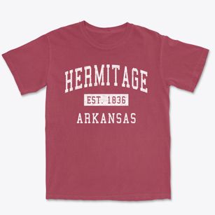 Hermitage Arkansas Classic Established Premium Heavyweight T-shirt