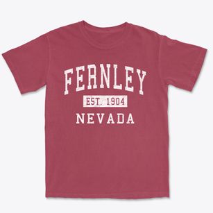 Fernley Nevada Classic Established Premium Heavyweight T-shirt