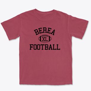 Berea High School Classic Football Premium Heavyweight T-shirt