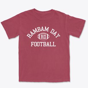 Rambam Day School Classic Football Premium Heavyweight T-shirt
