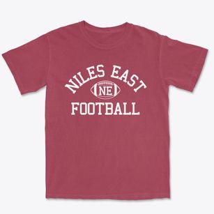 Niles East High School Classic Football Premium Heavyweight T-shirt