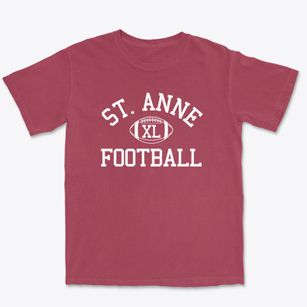 Saint Anne School Classic Football Premium Heavyweight T-shirt