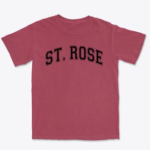 St Rose Parish Varsity Arch Premium Heavyweight T-shirt