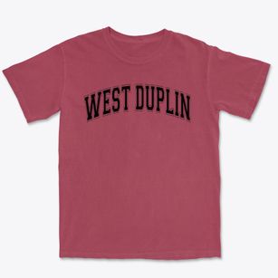 West Duplin Christian Academy Varsity Arch Premium Heavyweight T-shirt