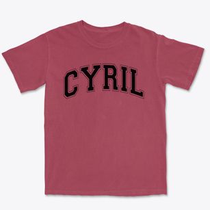 Cyril High School Varsity Arch Premium Heavyweight T-shirt