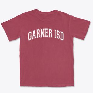 Garner Isd School Varsity Arch Premium Heavyweight T-shirt