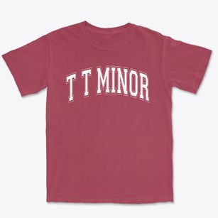 T T Minor Elementary School Varsity Arch Premium Heavyweight T-shirt