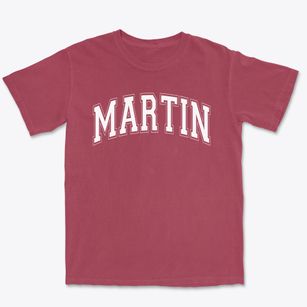 Martin Luther King Elementary School Varsity Arch Premium Heavyweight T-shirt