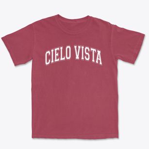 Cielo Vista Charter School Varsity Arch Premium Heavyweight T-shirt