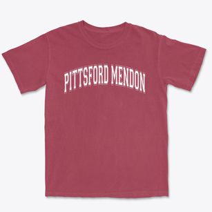 Pittsford Mendon High School Varsity Arch Premium Heavyweight T-shirt