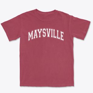 Maysville Elementary School Varsity Arch Premium Heavyweight T-shirt