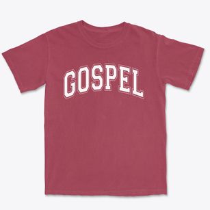 Gospel Baptist School Varsity Arch Premium Heavyweight T-shirt