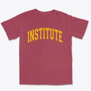 Institute Elementary School Varsity Arch Premium Heavyweight T-shirt