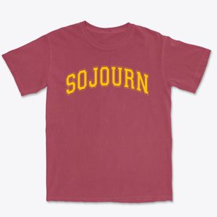 Sojourn Charter Middle School Varsity Arch Premium Heavyweight T-shirt