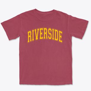 Riverside Elementary School Varsity Arch Premium Heavyweight T-shirt