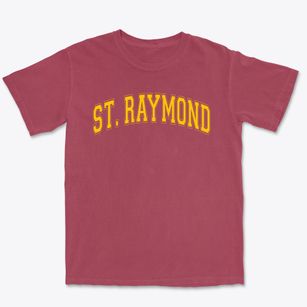 Saint Raymond Regional School Varsity Arch Premium Heavyweight T-shirt
