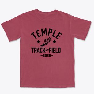 Temple Christian School Track and Field Premium Heavyweight T-shirt