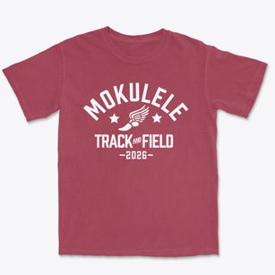 Mokulele Elementary School Track and Field Premium Heavyweight T-shirt