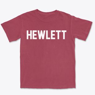 Hewlett New York Classic Block Premium Heavyweight T-shirt