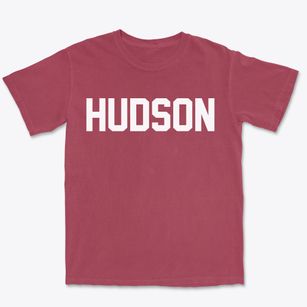 Hudson Iowa Classic Block Premium Heavyweight T-shirt