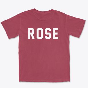 Rose New York Classic Block Premium Heavyweight T-shirt